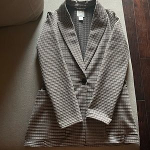 Plaid H&M blazer